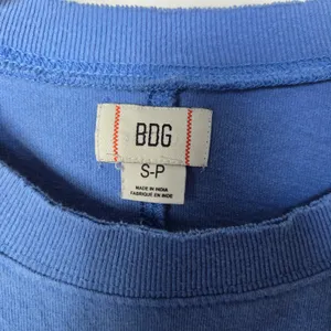 BDG Blue Baggy Cape May Embellished Long Sleeve Tee Oversized Boho T-Shirt Small thumbnail 3