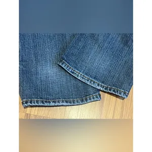 Seven7 Flare Lowrise Jeans Size 26 Iconic "7" branding back pocket thumbnail 4