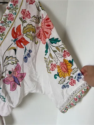 Farm Rio Insects Floral Bodysuit thumbnail 6