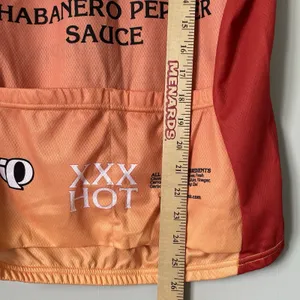Pearl Izumi Blazin Saddle Habenero Pepper Sauce Cycling Jersey Sleeveless Size M thumbnail 10