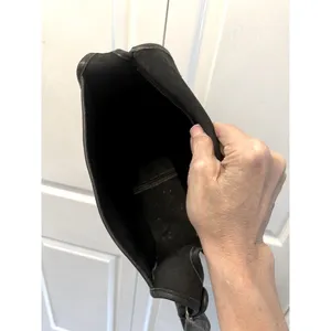 Coach Vintage Black Saddle Bag‎ legacy Y2K Classic thumbnail 7