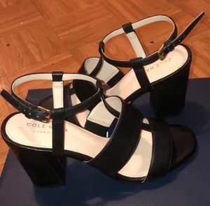 Cole Haan Block Heel Sandals thumbnail 1