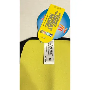 Cami Hot Shapers Neoprene Waist cincher vest workout attire support sz Med thumbnail 4