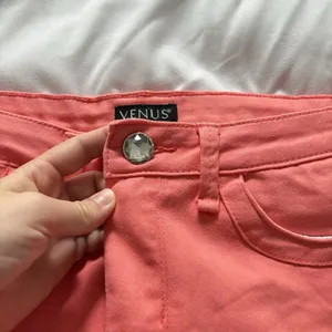 Venus Womens 2 Mini Skirt Coral Pink Stretch Cowgirl Festival Summer‎ Beach Y2K thumbnail 6