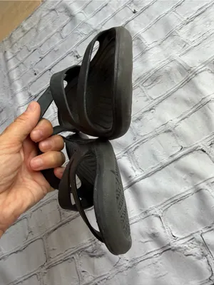 Crocs Swiftwater Women's Sandal Black Strappy Slide 8 Comfort Casual Shoes thumbnail 6