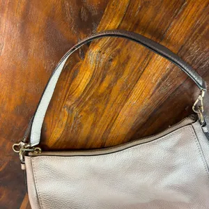 Kate Spade New‎ York Taupe Pebbled Leather Hobo Shoulder Bag Gold Hardware thumbnail 11