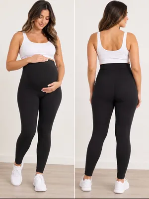 The Shapermint Essentials Embrace Maternity Belly Support Leggings thumbnail 2