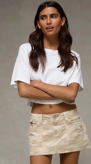 American Eagle Super Low-Rise Perfect Micro Mini Skirt thumbnail 2