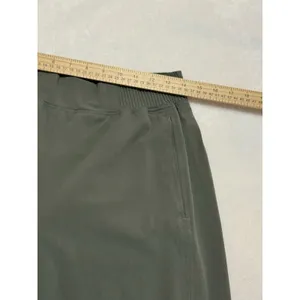 Lululemon Women's Green Stretch Woven Wide Leg High Rise Pants Size Medium thumbnail 11
