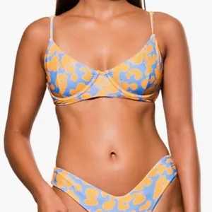 Blackbough Swim Bikini set Splash top bottoms cheeky baby blue willow moderate thumbnail 1