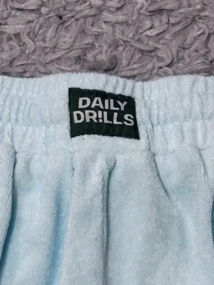 Daily Drills Terry Shorts Malibu M/L Never Worn thumbnail 3