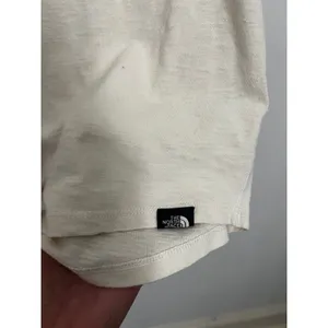 The North Face Slub Knit Shirt XL Cream Short Sleeve Gorpcore Minimalist Neutral thumbnail 3
