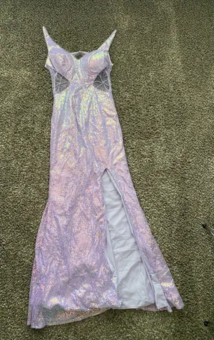 Prom dresss Purple thumbnail 1