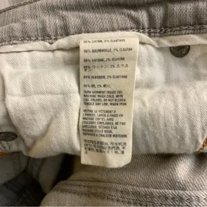 Abercrombie & Fitch Gray Perfect Stretch Denim Jean 4/27 Casual Classic Comfy thumbnail 8