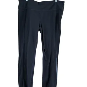 Athleta Black Wide Leg Pants Flowy Comfort thumbnail 9