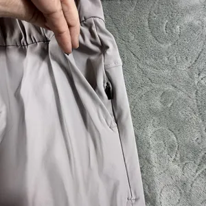 Vuori Miles Ankle Pants Women Small Beige Tapered Joggers Zip Pocket Performance thumbnail 11