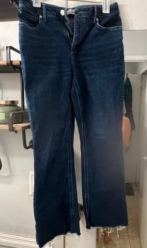 Loft Women's Navy and Blue Jeans thumbnail 1