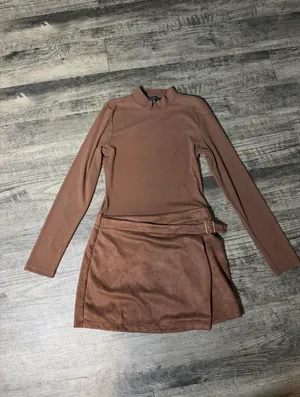 Brown mini Dress Size M thumbnail 2