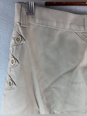 Lawman Western 29 11/12 High-Rise Women's Jeans in Light Beige thumbnail 8