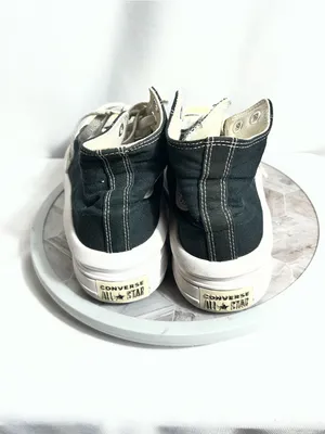 Converse Chuck Taylor All Star Move Platform High Top Black White Women’s Size 9 thumbnail 3