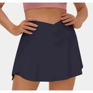 Halara Patitoff Navy Everyday Cloudful Air Fabric 2-in-1 Crossover SZ M #1662 thumbnail 1