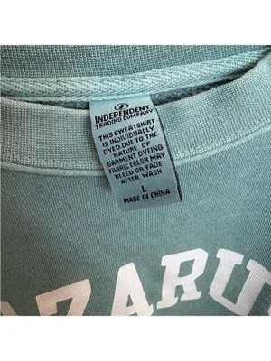 Lazarus Brewing Co. Crewneck Sweatshirt Green Size L thumbnail 4