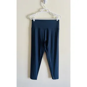 Aerie‎ Offline Goals Leggings Size XL 7/8 Hi-Rise Stretch Navy Blue NWT thumbnail 2