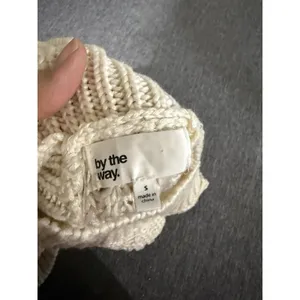 By The Way Women's Cream Knit Halter Cropped Top Sz S thumbnail 8
