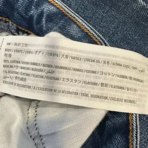 Abercrombie & Fitch Size 32/14 The Mom Hi Rise Curve Love‎ Distressed Denim Jeans thumbnail 7