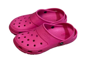 Jibbitz by Crocs Classic Clog Women W11 Pink Comfort‎ Lightweight Slip On Shoes thumbnail 1