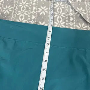 NWOT Athleta Brooklyn Short‎ Teal Green Size 18 Workout Gym Yoga Activewear thumbnail 10