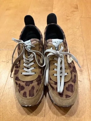Rag & Bone Retro Runner sneakers shoes leopard sz 36.5 6/6.5 thumbnail 3