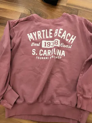 Myrtle Beach Crew Neck Red Size M thumbnail 1
