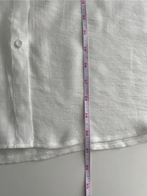 BSUBSEACH White Sheer Button Down Long Sleeve Swimsuit Beach Cover Up One Size thumbnail 12