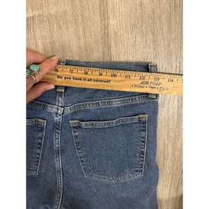 Gap‎ Cheeky Straight High Rise Women 25 0R Blue Excellent Denim Jeans thumbnail 4