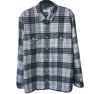 Everlane 100% Organic Cotton The Boyfriend Flannel Shirt Comfort Capsule‎ XL thumbnail 4
