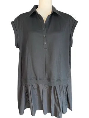 Womens Amazon Casual Summer Tshirt Dresses Black Size 8 thumbnail 11