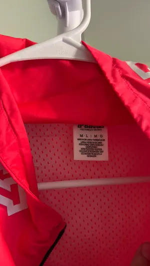 Victoria's Secret PINK Windbreaker Red Size L thumbnail 3