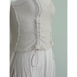 Anthropologie Daily Practice Forward Line Midi Tank Dress in Light Pink Size XXS thumbnail 6