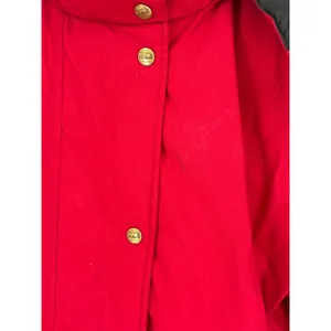 VTG L.L. Bean Penobscot Parka Medium Petite Red Goose‎ Down Hooded Jacket Coat thumbnail 15