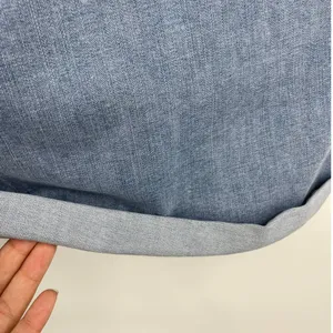 Levi's Blue Shaping Bermuda Jean Shorts 20W Mid Rise Stretch Roll Hem NEW Womens thumbnail 3
