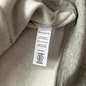 NWT! Athleta Gray 24/7 Hoodie thumbnail 6
