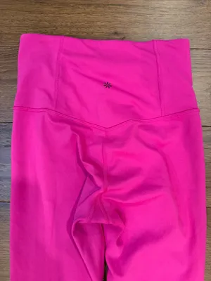 Athleta Pink Ultra High Rise Elation 7/8 Tight Leggings Hot Pink XXS - C11-519 thumbnail 6