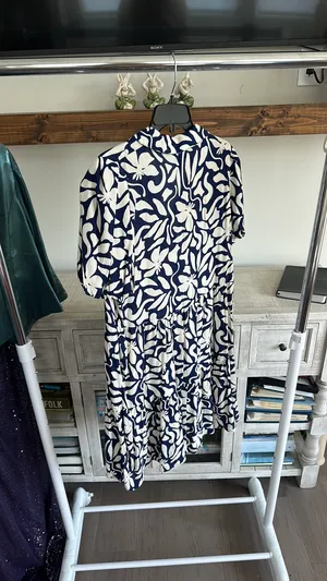 Oak & Trellis Dress Blue Size XL thumbnail 3