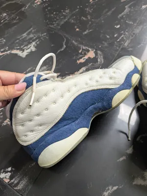 Nike Air Jordan 13 Retro French Blue Basketball Sneakers thumbnail 7