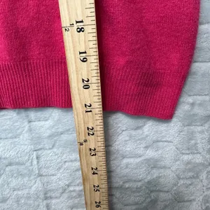 Charter Club Women Pink 100% Cashmere Sweater M Jane Justin Preppy Academia Soft thumbnail 6