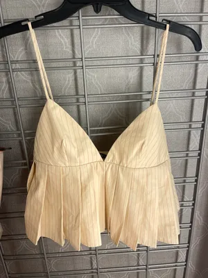 ZARA Casual Striped Tank Top thumbnail 1