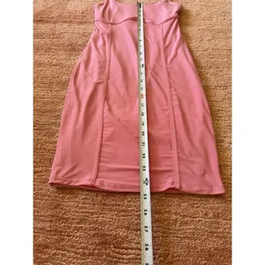 Pink Spaghetti Strap Bodycon Dress Women S Slit Slip Stretch Cocktail Party thumbnail 5
