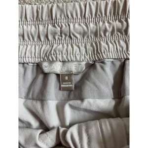 Athleta Skirt 8 Tan Activewear Hiking Utility Gorpcore Drawstring Zip Front thumbnail 5