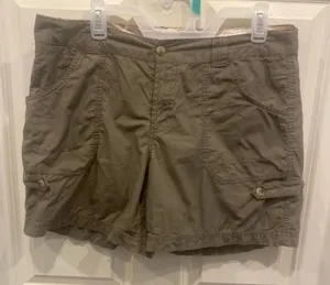 Columbia Women’s Khaki Shorts Hiking Walking Light Weight -‎ Size 12 thumbnail 1